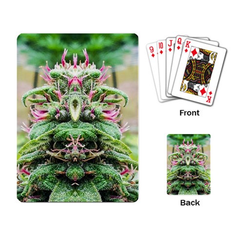 Purple Wonder Playing Cards from Cannaflage Designs